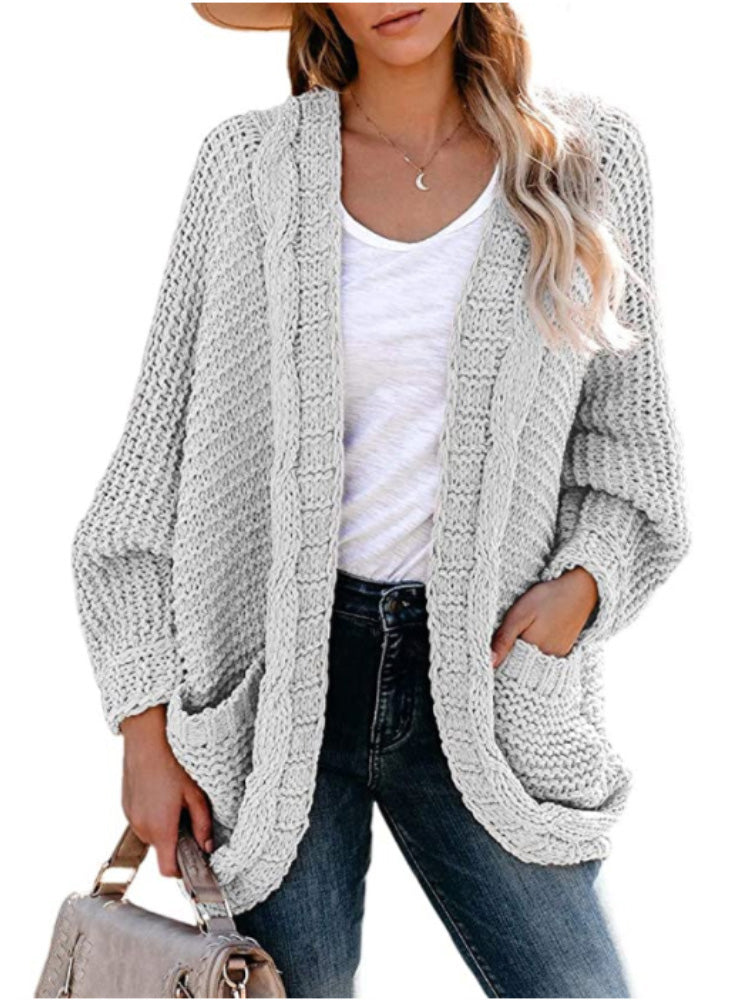 Sheila Oversize Sleeve Boho Knitted Women Sweater