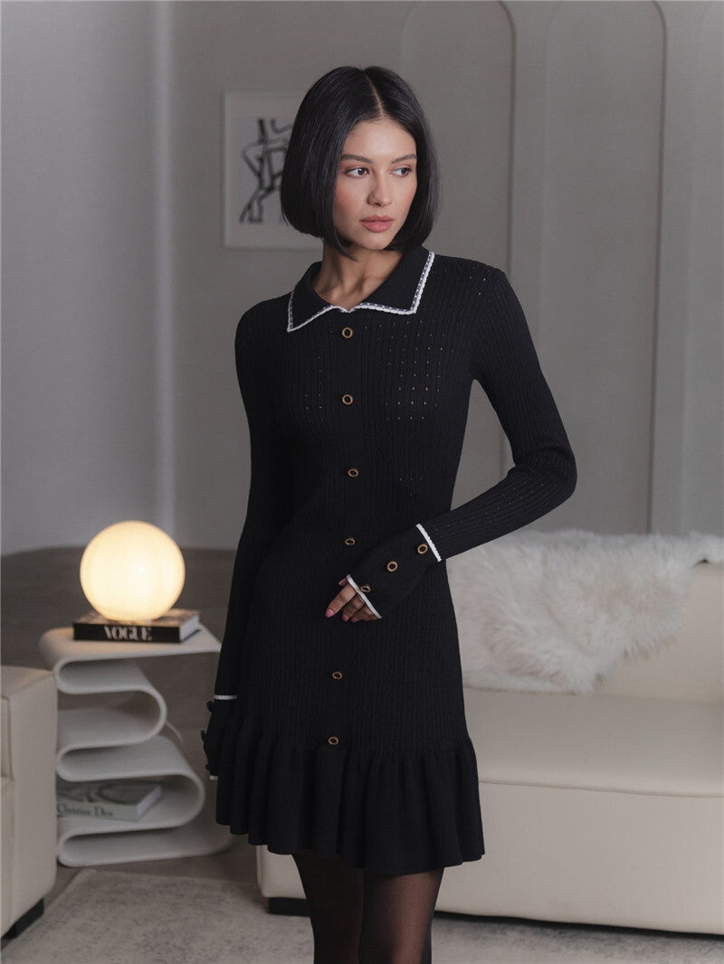 Sandy Long Sleeve Knit Dress