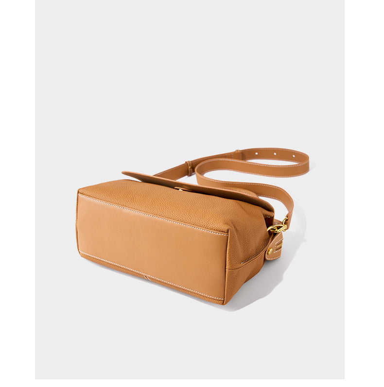 Сlara Leather Work Tote Handbag