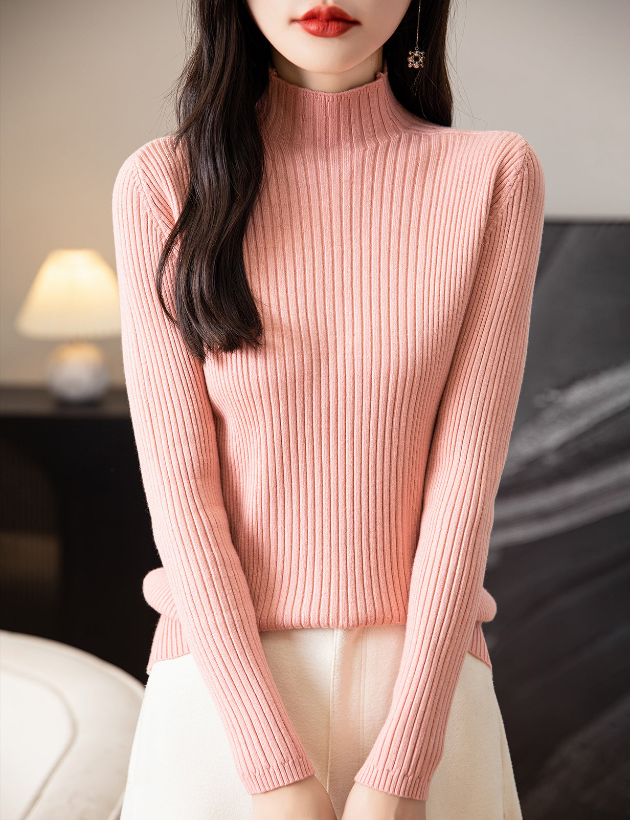 Gloria Turtleneck Woman Sweater