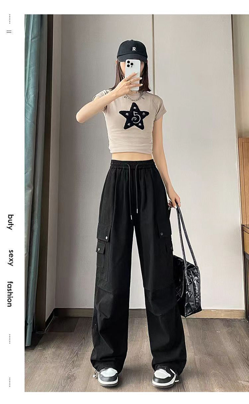 Victoria Women Streetwear Cargo Pants