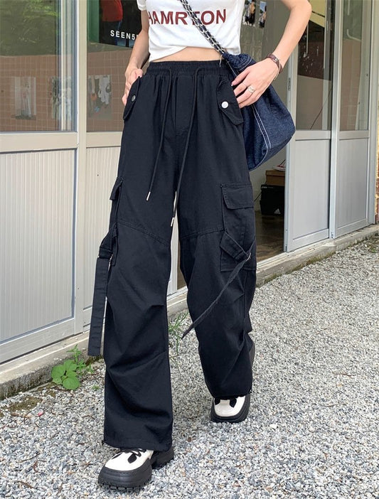 Erika Women High Waist Streetwear Cargo Pants
