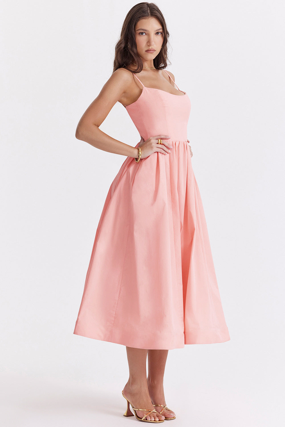 Joan A-line Loose Midi Dress