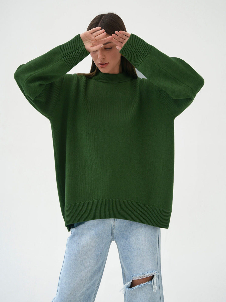 Tina O Neck Oversized Casual Women Sweater