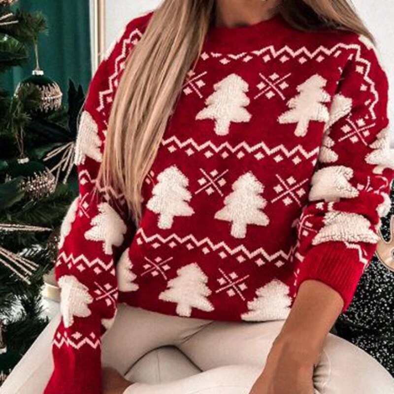 Gina Full Sleeve O Neck Women Sweater