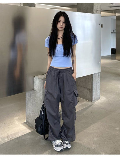 Jenna Streetwear Hip Hop Cargo Pants