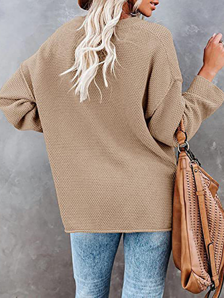 Veronica Vintage Long Sleeve Women Sweater