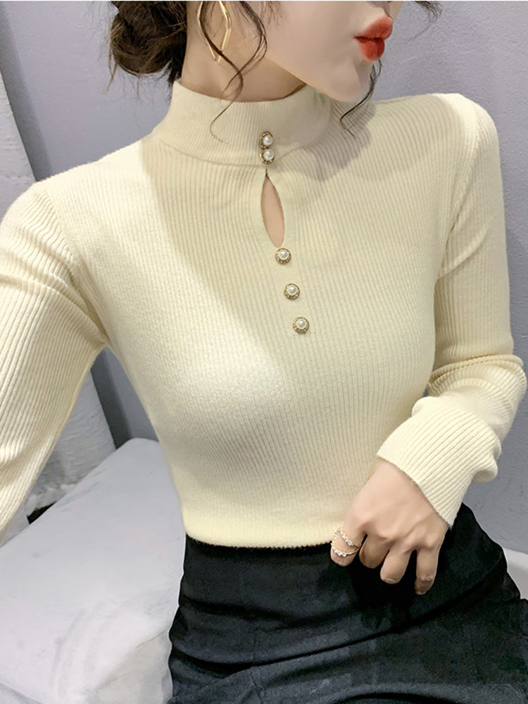 Jasmine Women Hollow-out Sweater