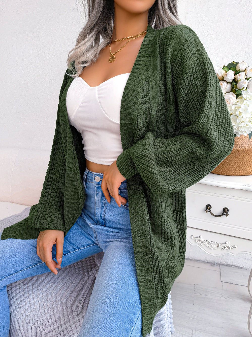 Paris Fashion Woman Cardigan