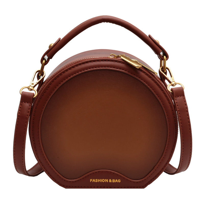 Heather Vintage Style Round Handbag