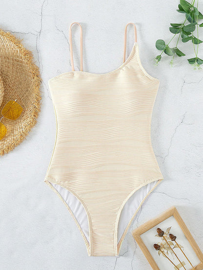 Marilyn Solid High Cut Push UP Monokini