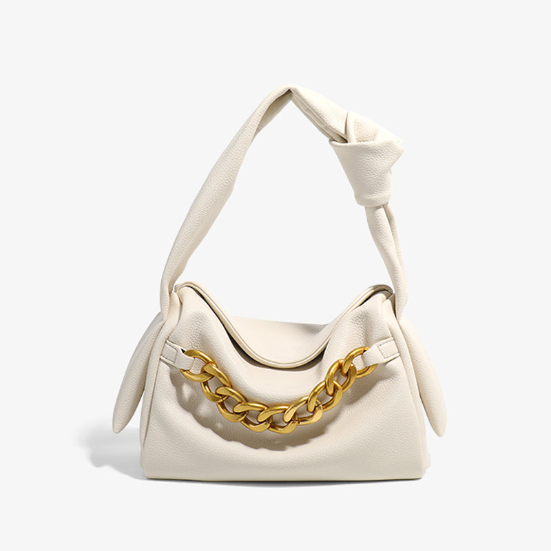 Scarlet Knot Handle Women Handbag