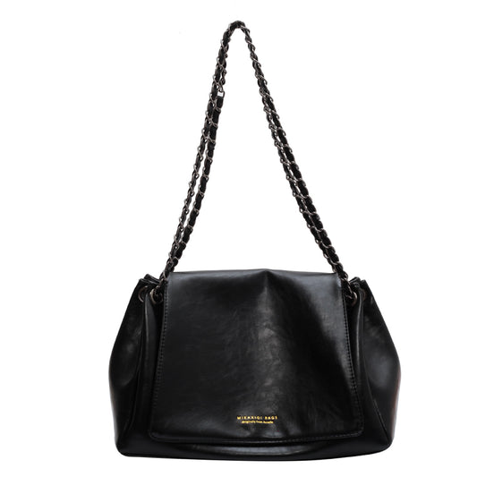 Tracy Leather Big Capacity Crossbody Messenger Bag