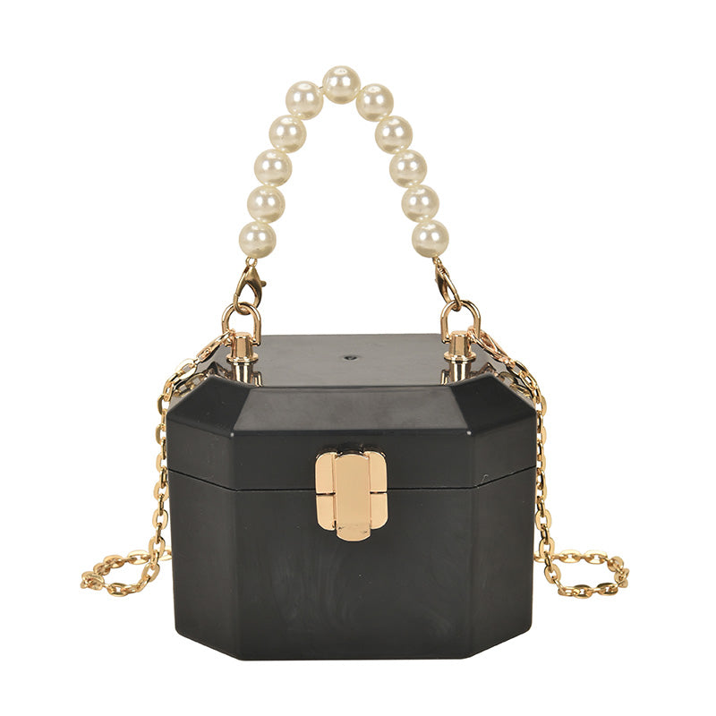 Lillian Acrylic Box Handbag