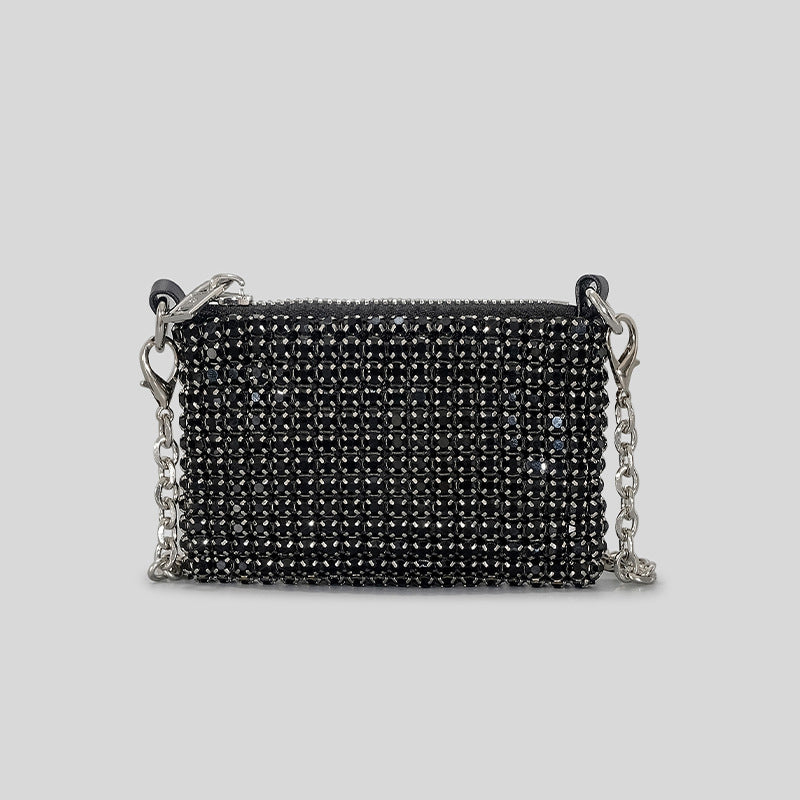 Pamela Diamonds Coin Purses Shinny Bag