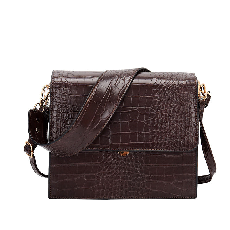 Samantha Vintage PU Leather Shoulder Crossbody Bag