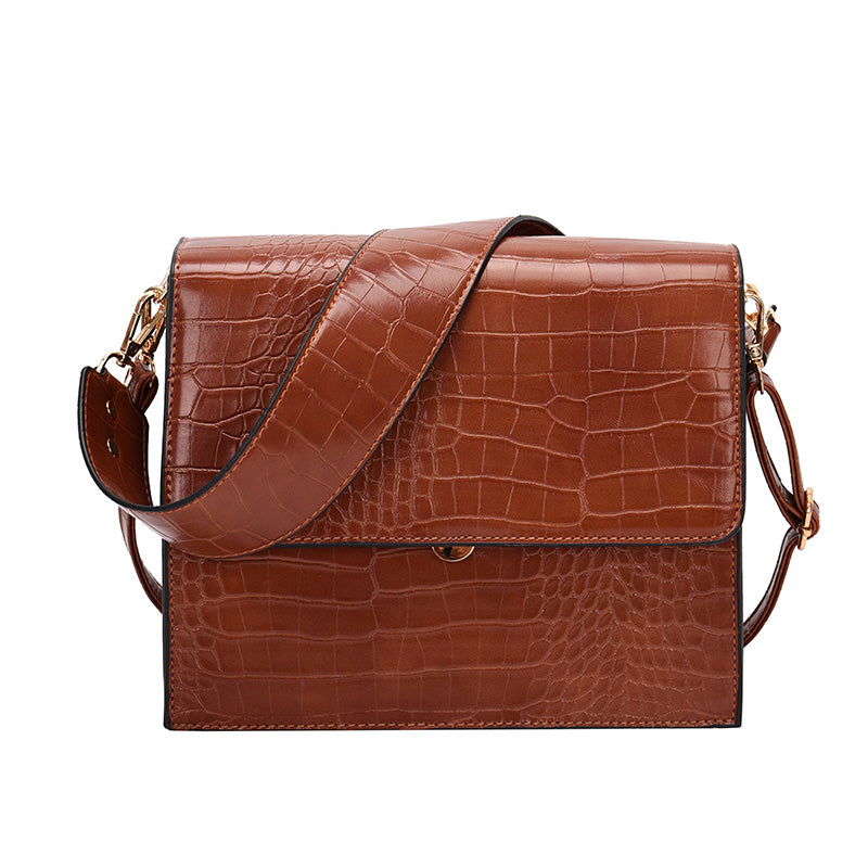 Samantha Vintage PU Leather Shoulder Crossbody Bag