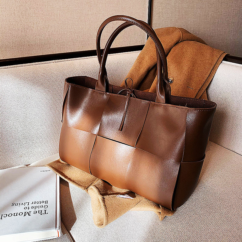 Irma Large Capacity Soft PU Tote Bag