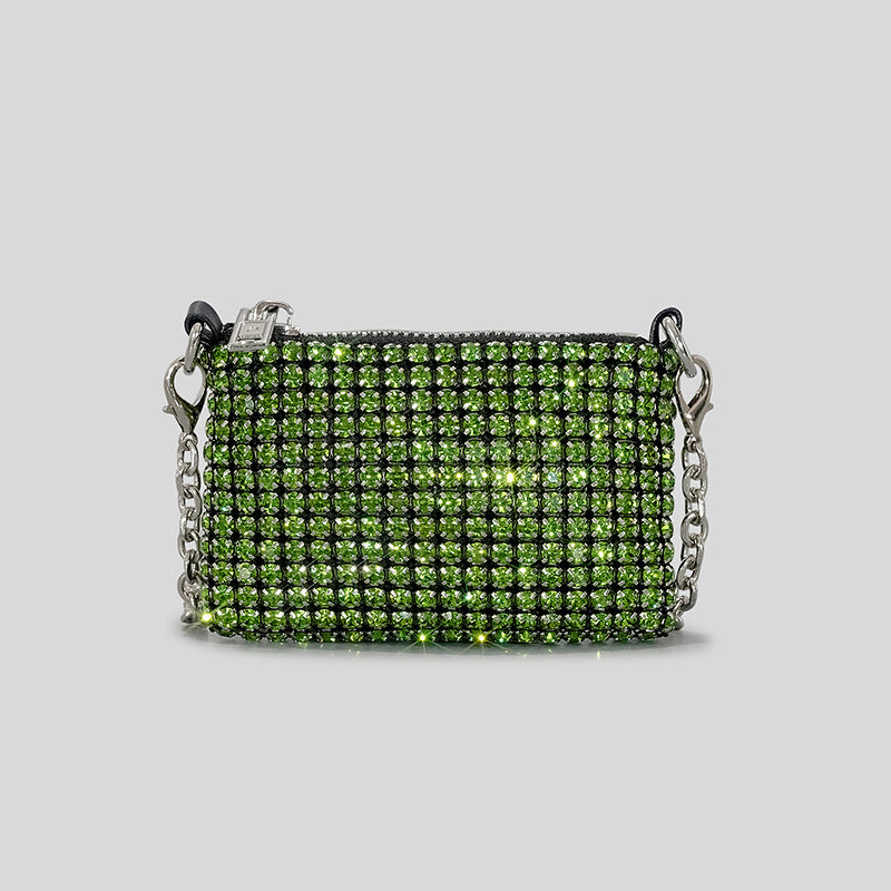 Pamela Diamonds Coin Purses Shinny Bag