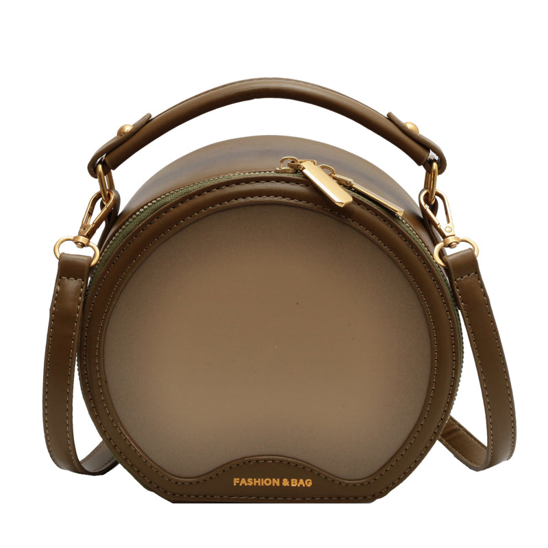 Heather Vintage Style Round Handbag