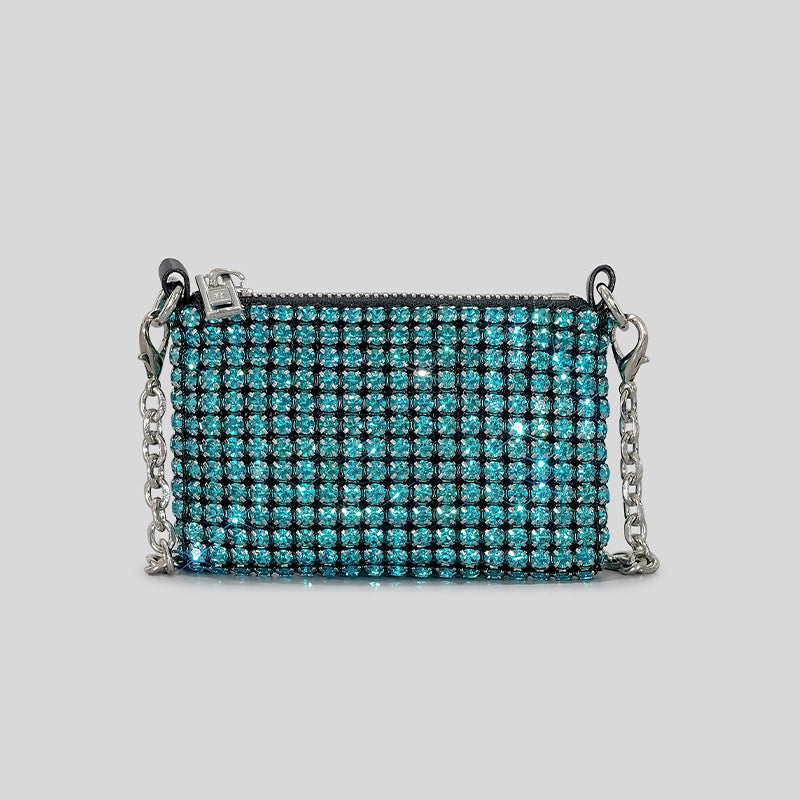 Pamela Diamonds Coin Purses Shinny Bag