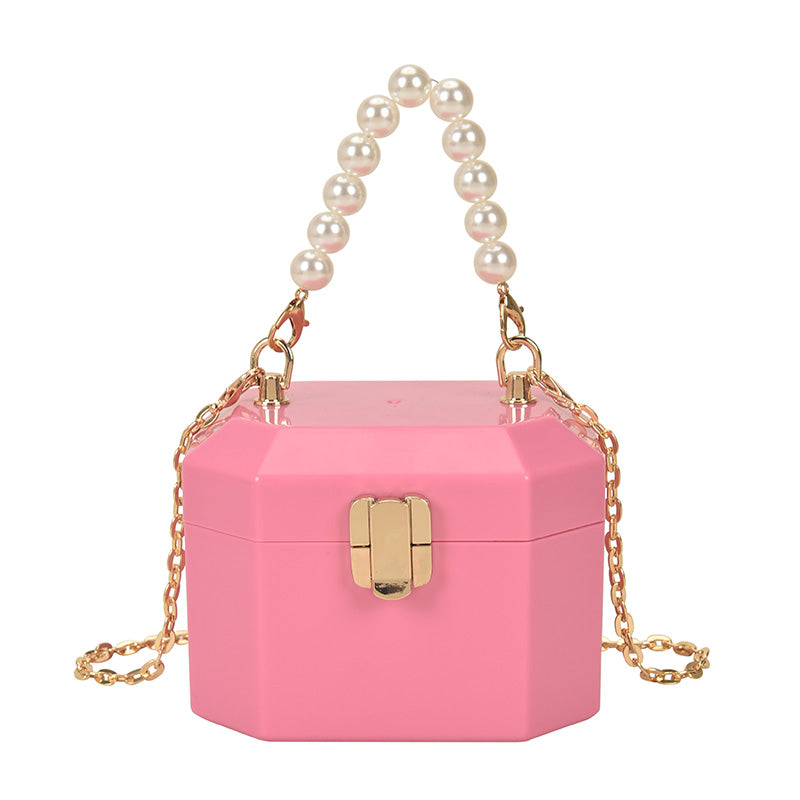 Lillian Acrylic Box Handbag