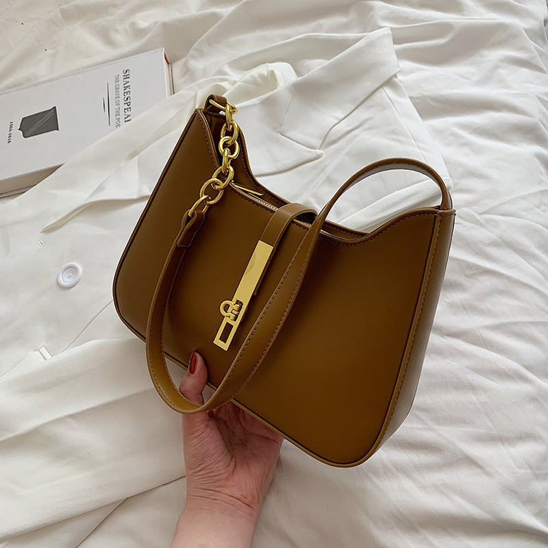 Ester Designer Leather Shoulder Crossbody Bag