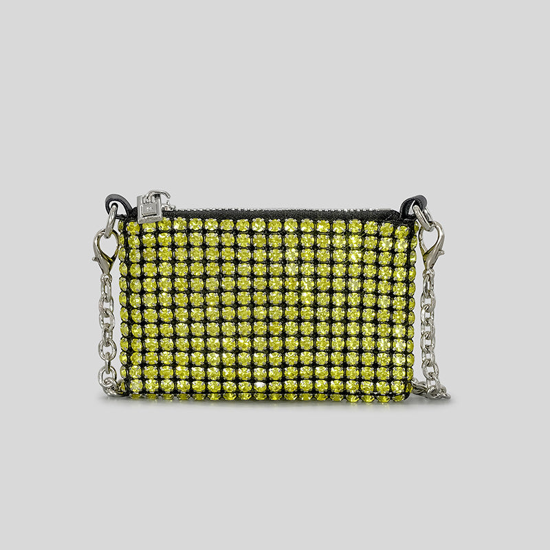 Pamela Diamonds Coin Purses Shinny Bag