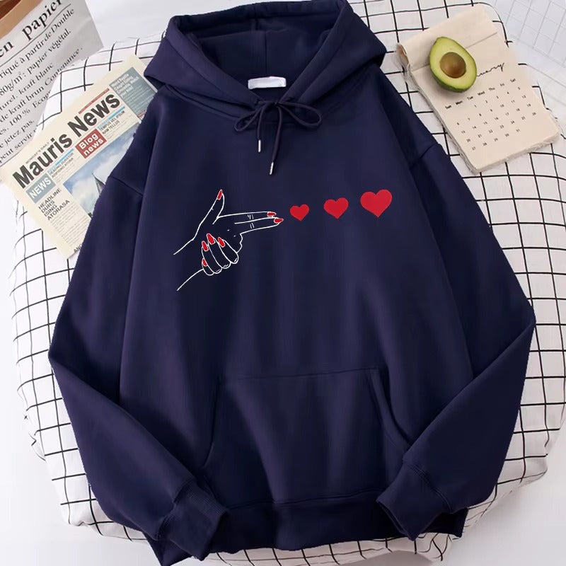 Alt Girl Funny Heart Hoodie