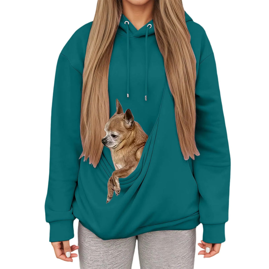 Pet Cat & Dog Pocket Holder Hoodie