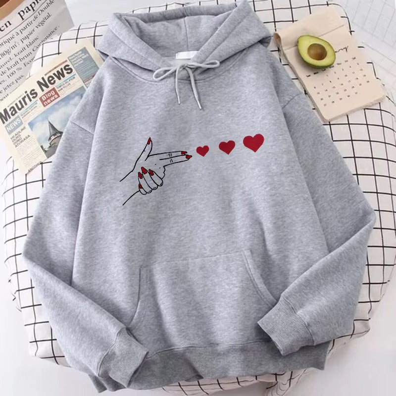 Alt Girl Funny Heart Hoodie