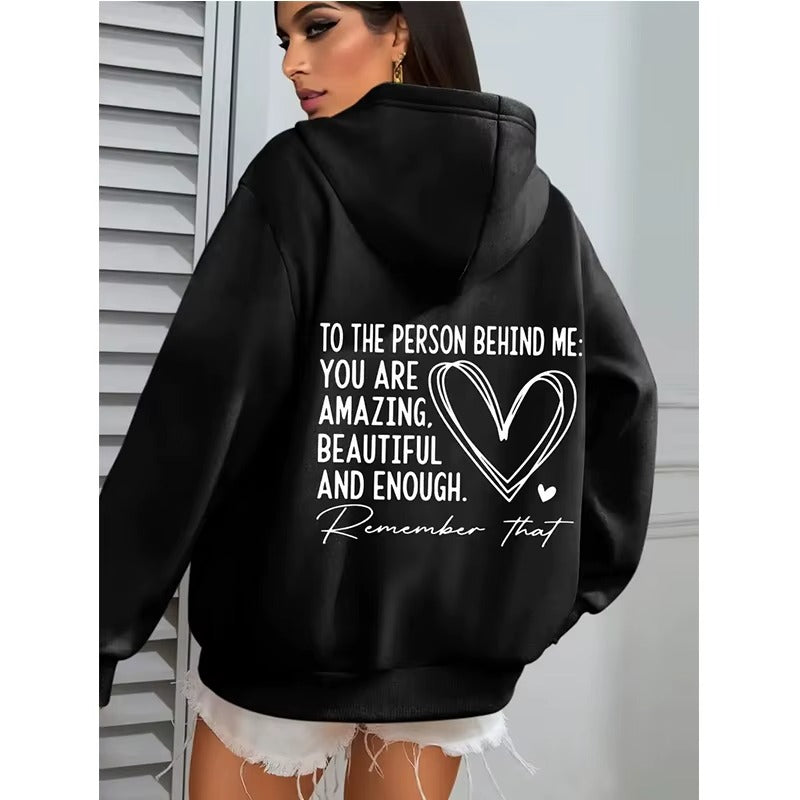 The "You Are Amazing" Y2K Hoodie