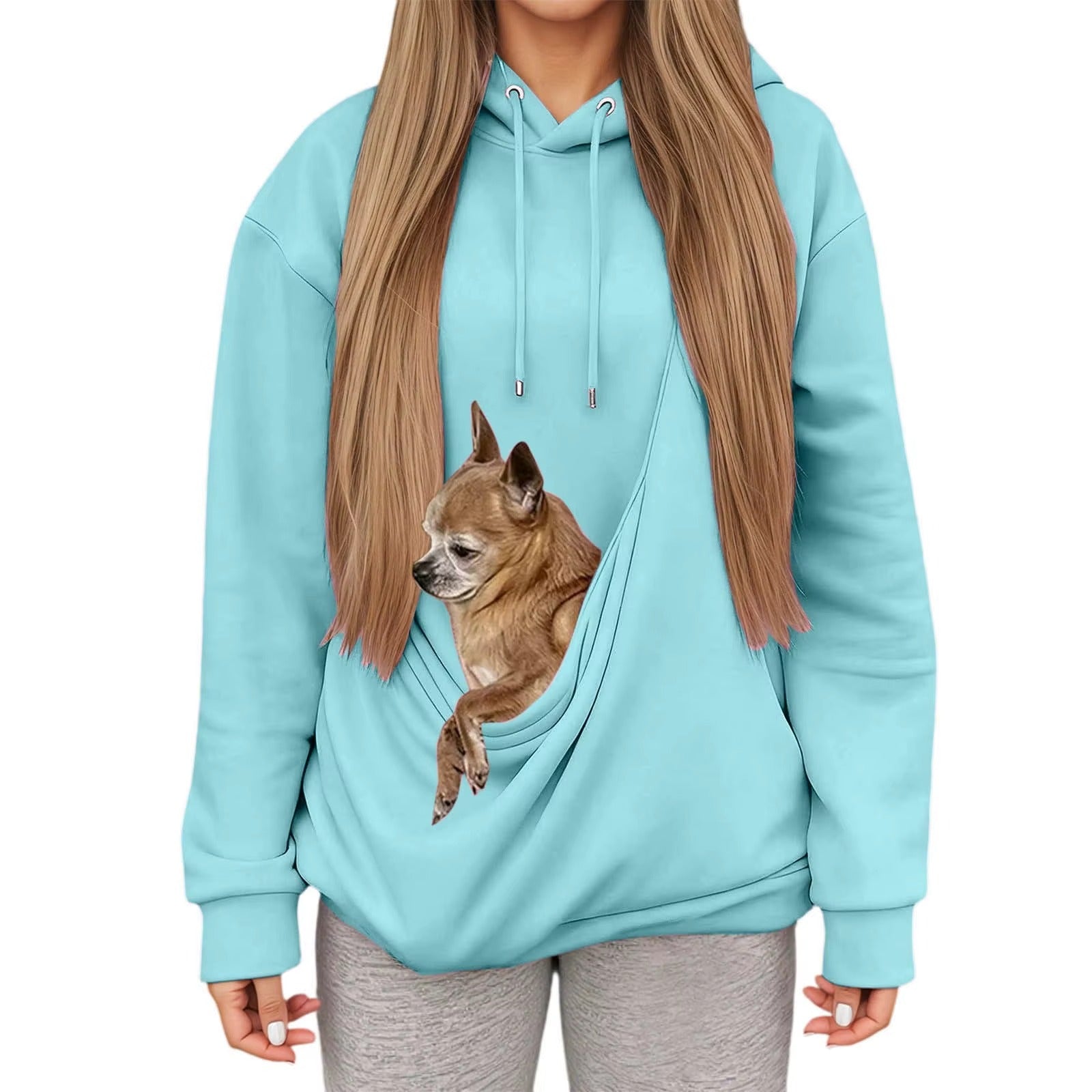 Pet Cat & Dog Pocket Holder Hoodie