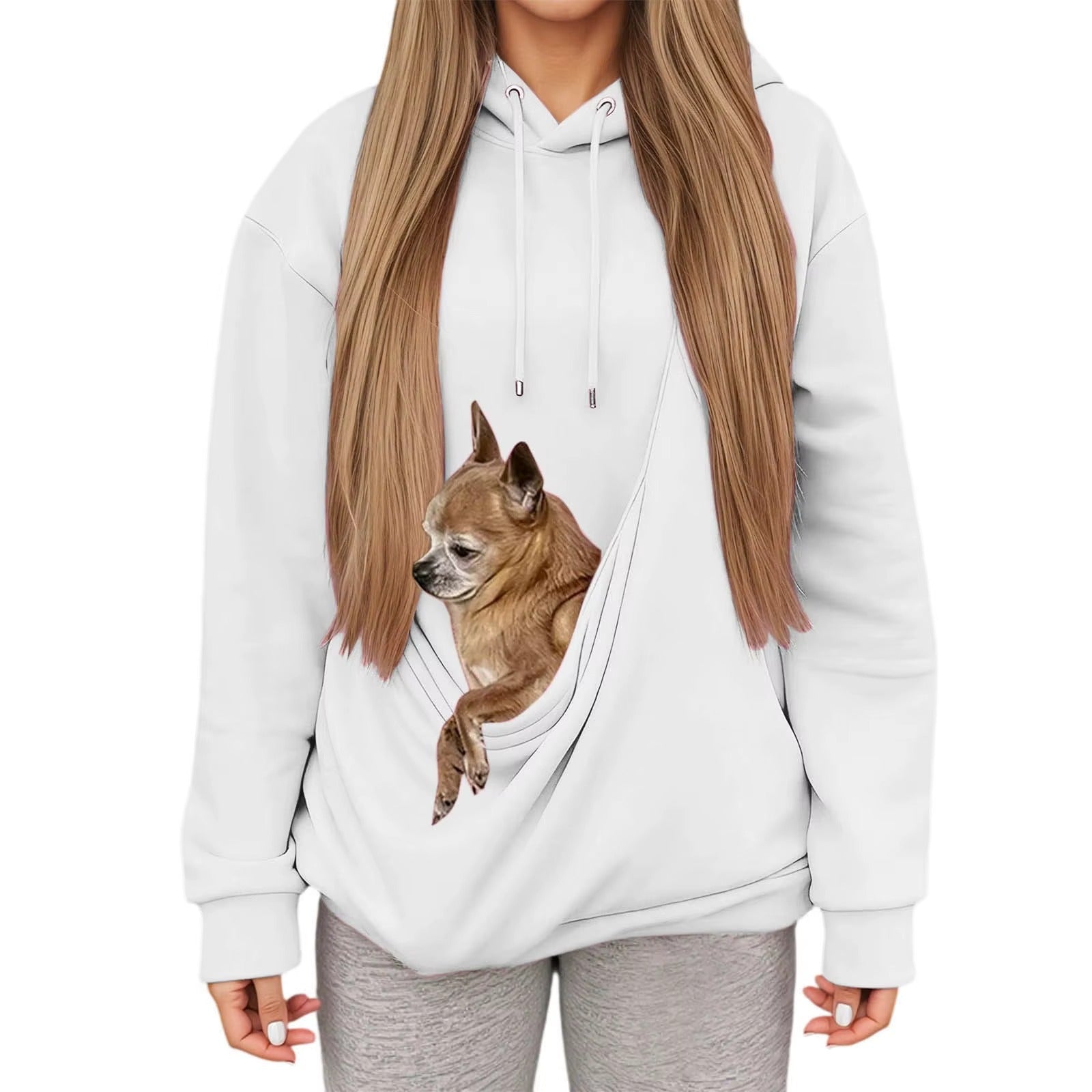 Pet Cat & Dog Pocket Holder Hoodie