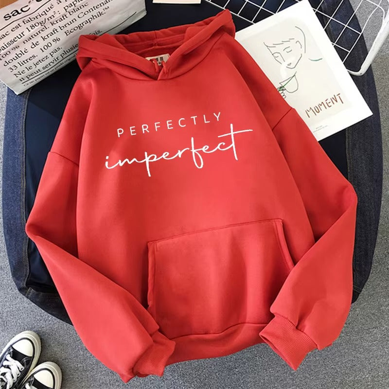 The "Perfectly Imperfect" Crewneck Hoodie - Women's Y2K Essential
