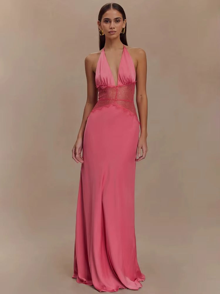 Affordable Backless Maxi Dress for Prom & Summer Evenings | US & Worldwide Shipping