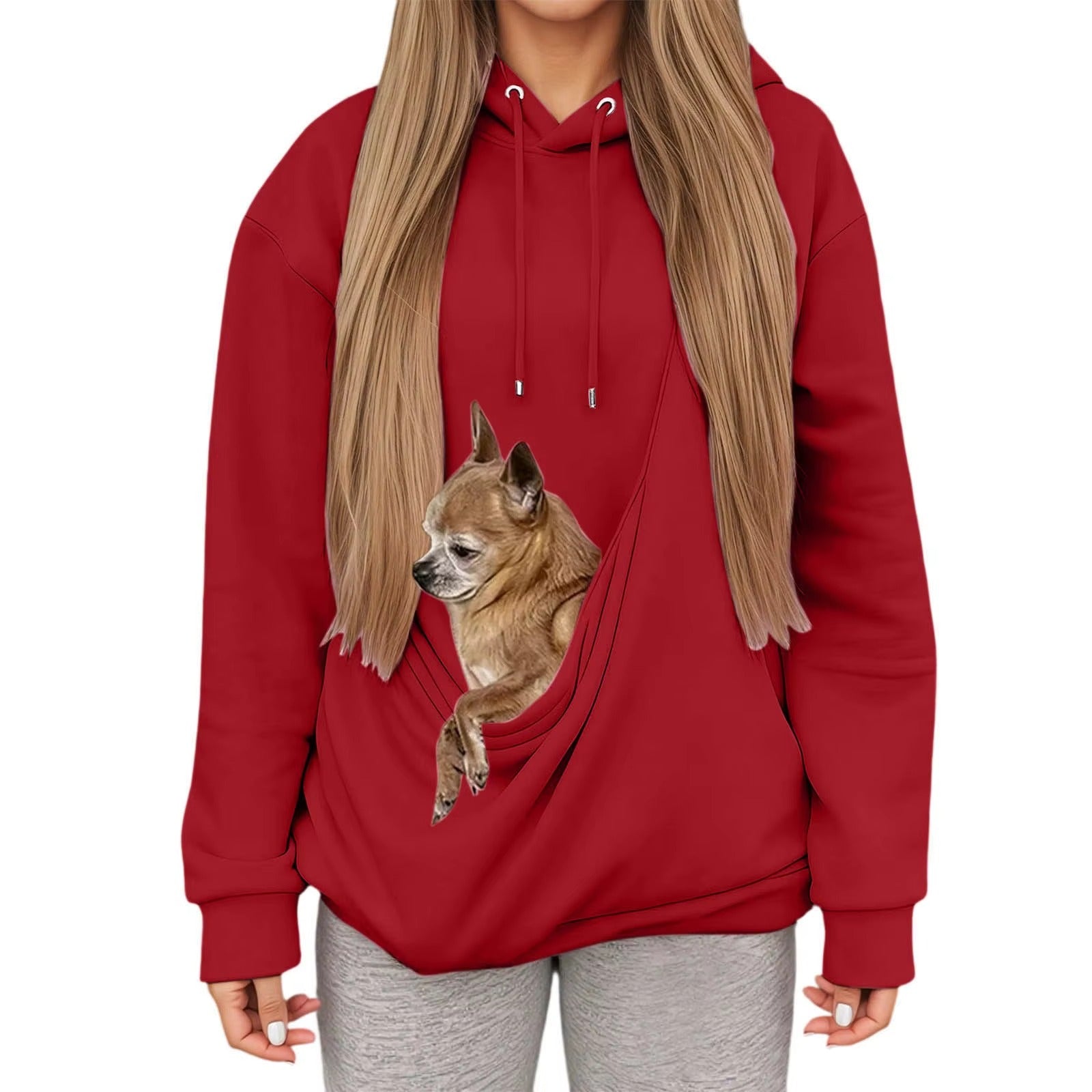 Pet Cat & Dog Pocket Holder Hoodie