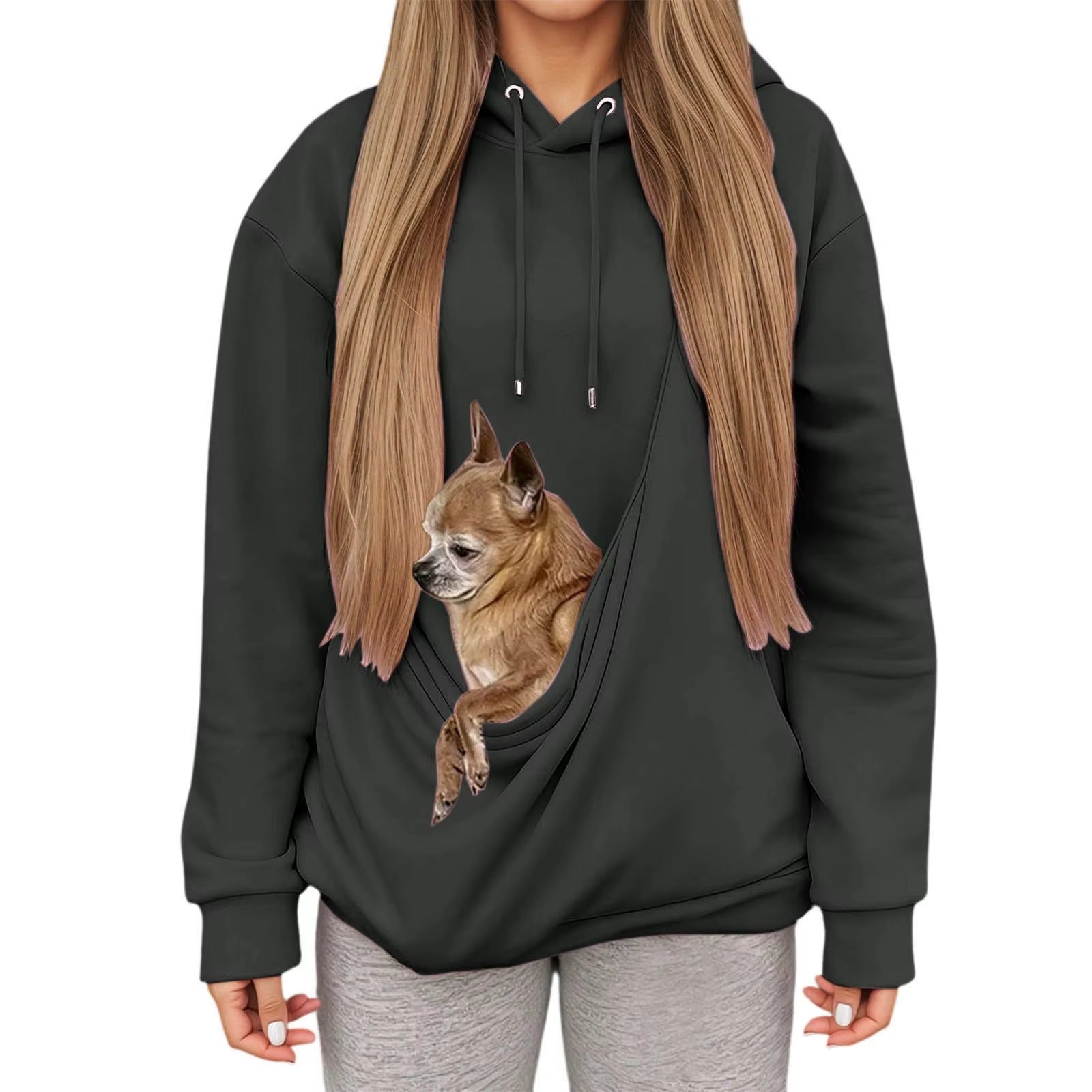 Pet Cat & Dog Pocket Holder Hoodie
