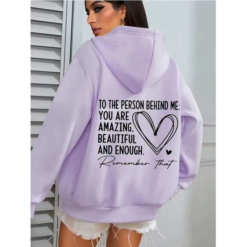 The "You Are Amazing" Y2K Hoodie