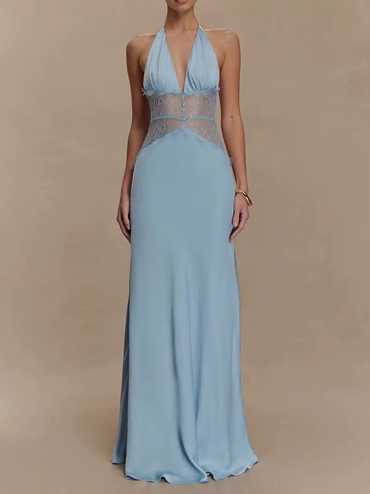 Affordable Backless Maxi Dress for Prom & Summer Evenings | US & Worldwide Shipping