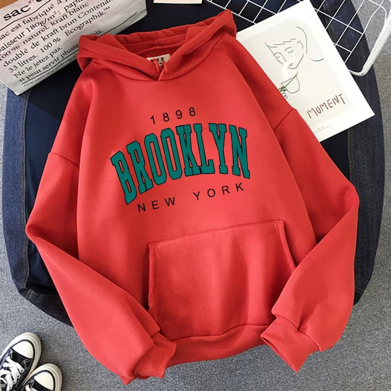 Vintage Brooklyn Graphic Hoodie Women's