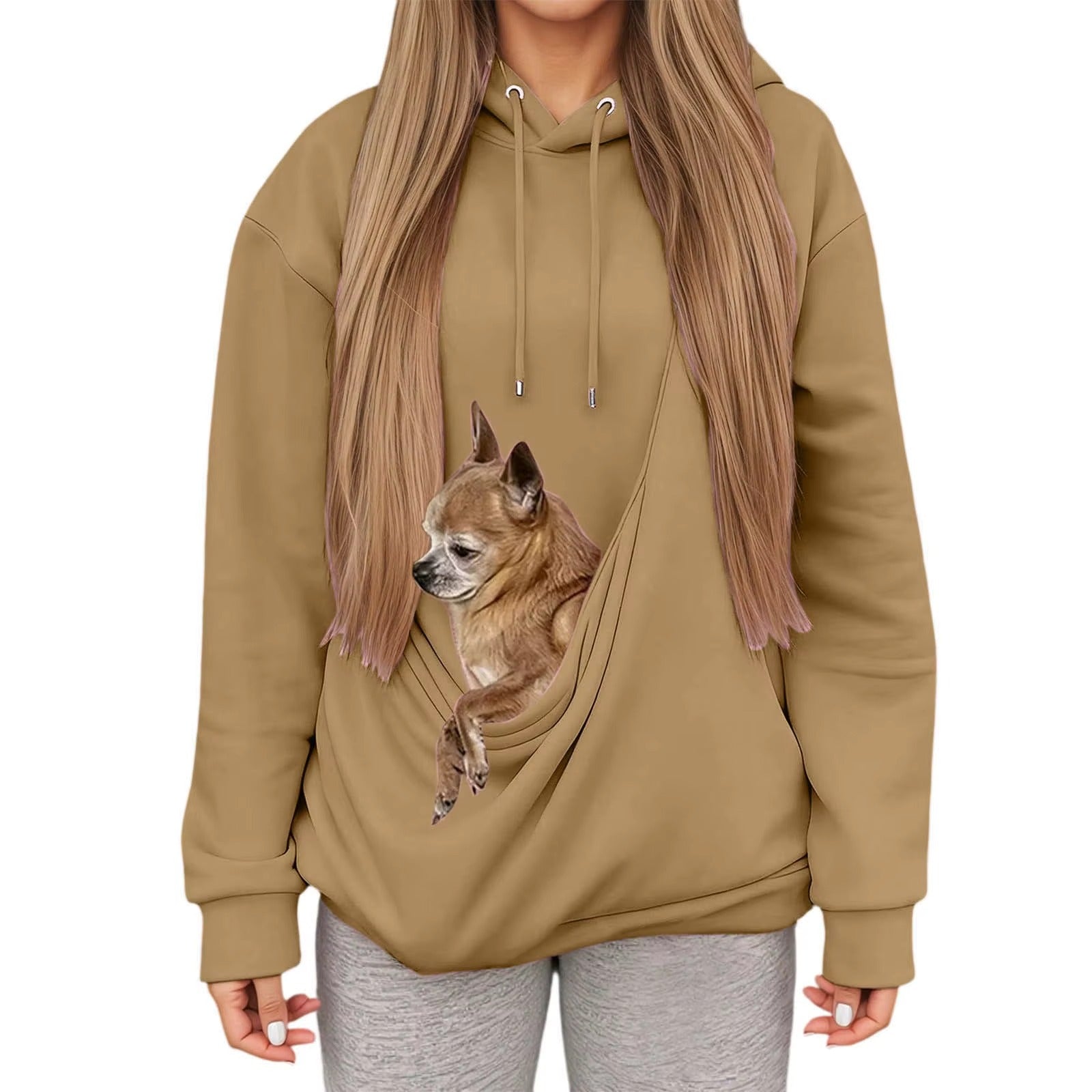 Pet Cat & Dog Pocket Holder Hoodie