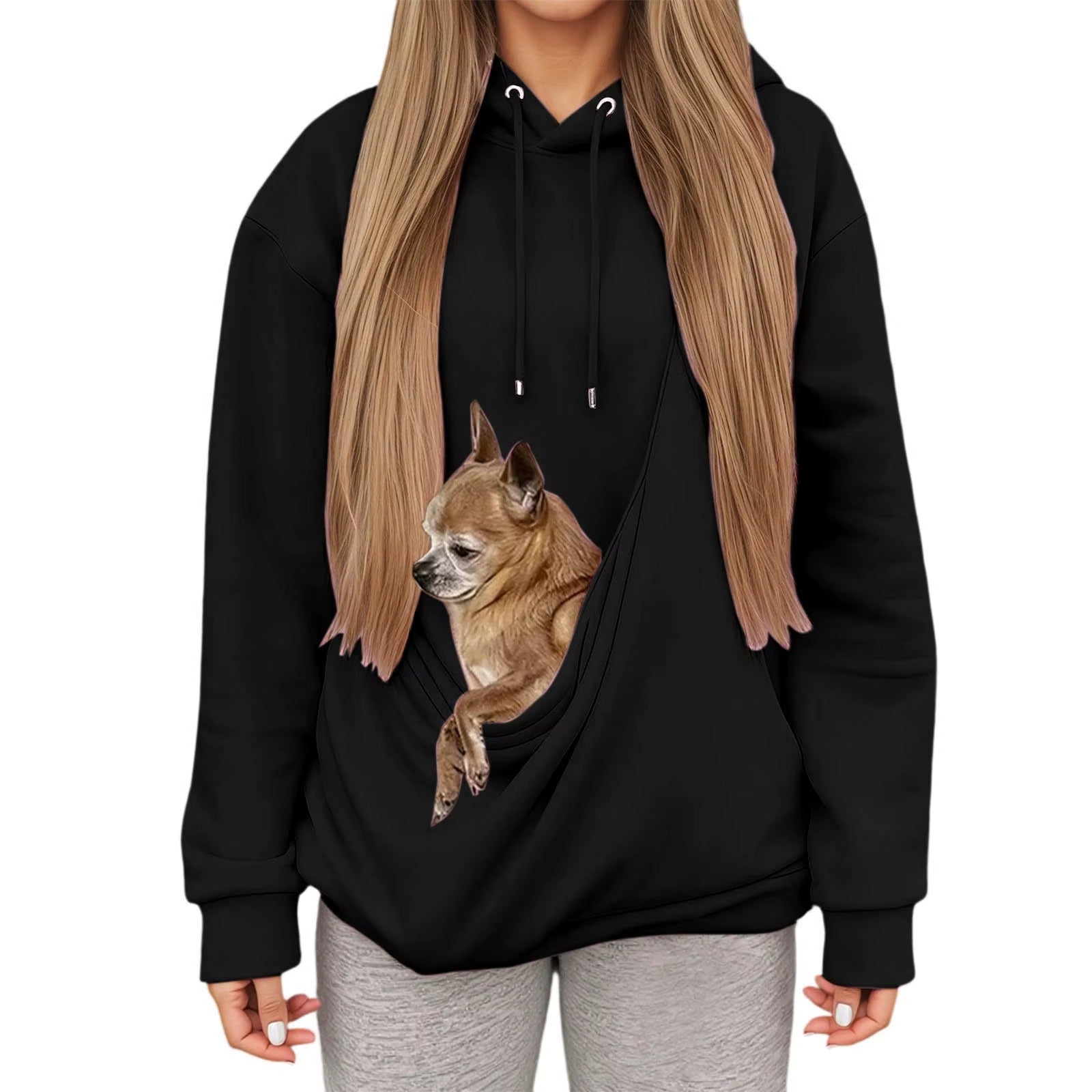 Pet Cat & Dog Pocket Holder Hoodie