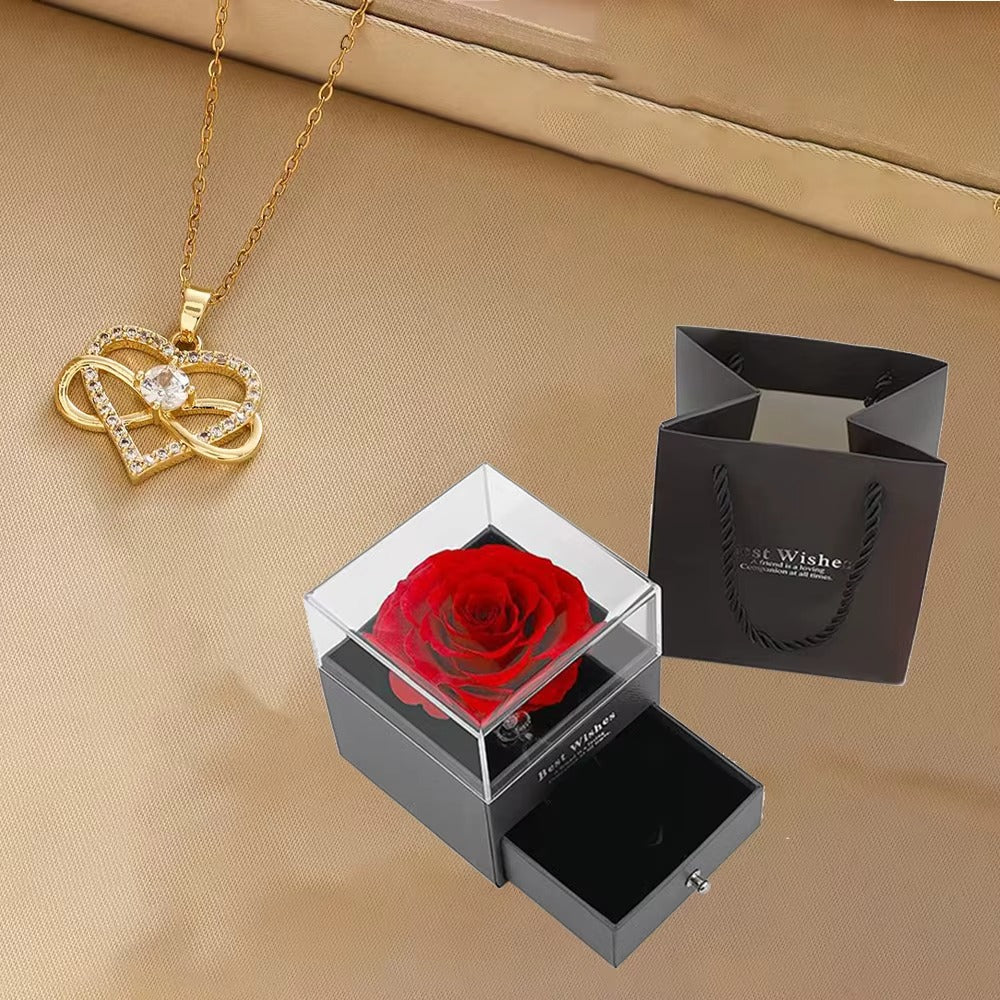 Affordable Zircon Heart Necklace for Valentine’s Day | US & Worldwide Shipping