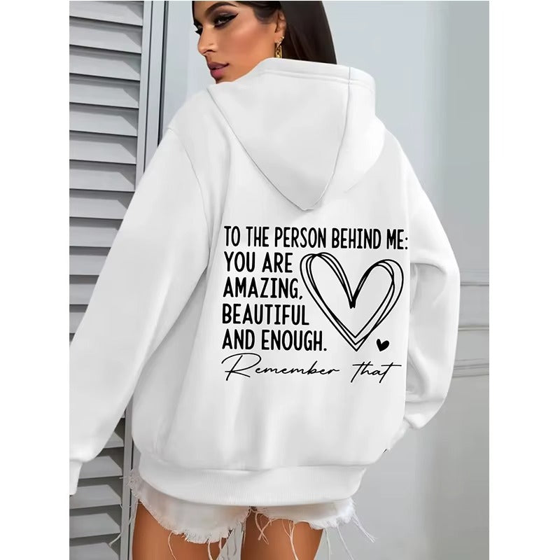 The "You Are Amazing" Y2K Hoodie