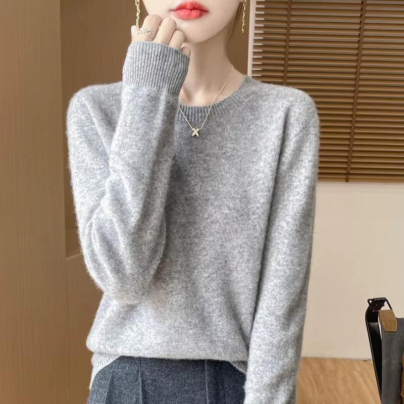 Basic Fashion O-Neck Pullover