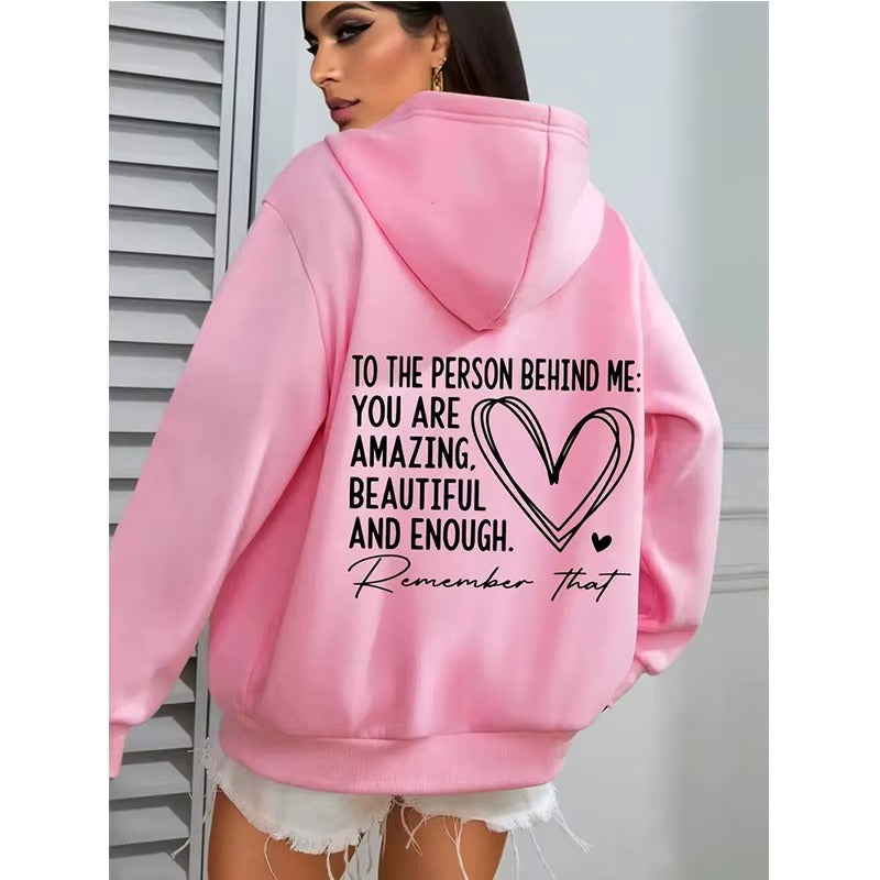 The "You Are Amazing" Y2K Hoodie