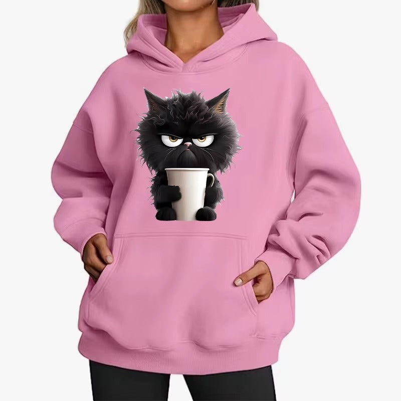 Funny Cat Women's Hoodie