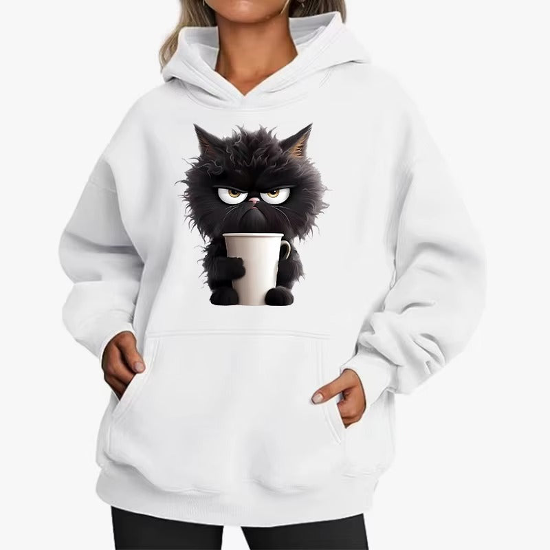 Funny Cat Women's Hoodie