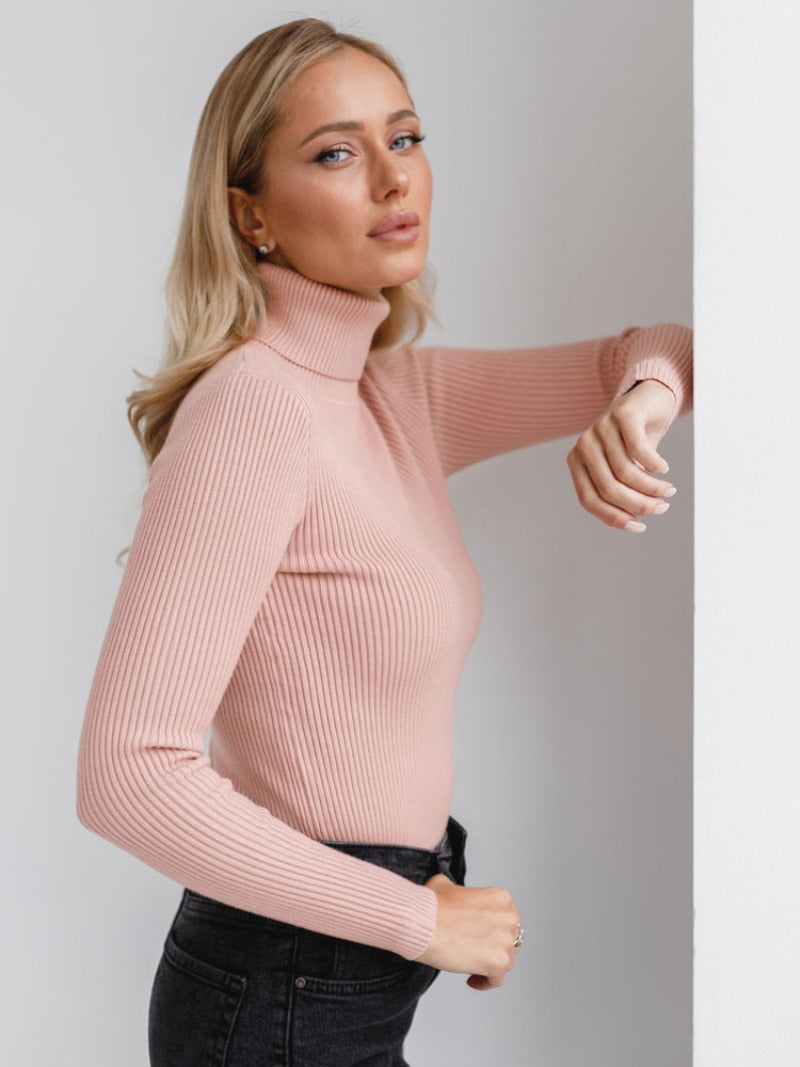 Dana Turtleneck Soft Warm Women Sweater